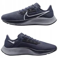 Buty sportowe męskie - Męskie Buty do biegania Nike Air Zoom Pegasus 38 rozmiar 45 granat - miniaturka - grafika 1