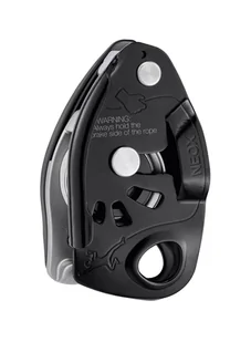 Przyrząd asekuracyjny Petzl Neox - black - Sprzęt wspinaczkowy - miniaturka - grafika 1