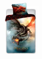Pościel - Faro Pościel bawełniana 140x200 SMOK DRAGON 028_20211006175815 - miniaturka - grafika 1