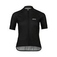 Koszulki i topy damskie - Damska Koszulka z krótkim rękawem POC W'S ESSENTIAL ROAD LOGO JERSEY 53300_8002 – Czarny - miniaturka - grafika 1