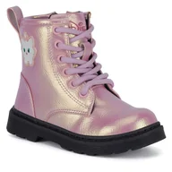 Buty dla dziewczynek - Trzewiki Disney Classics CM-AW24-323DCLS Różowy - miniaturka - grafika 1