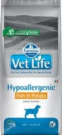 Sucha karma dla psów - Farmina Vet Life Hypoallergenic Fish&Potato 2 kg - miniaturka - grafika 1