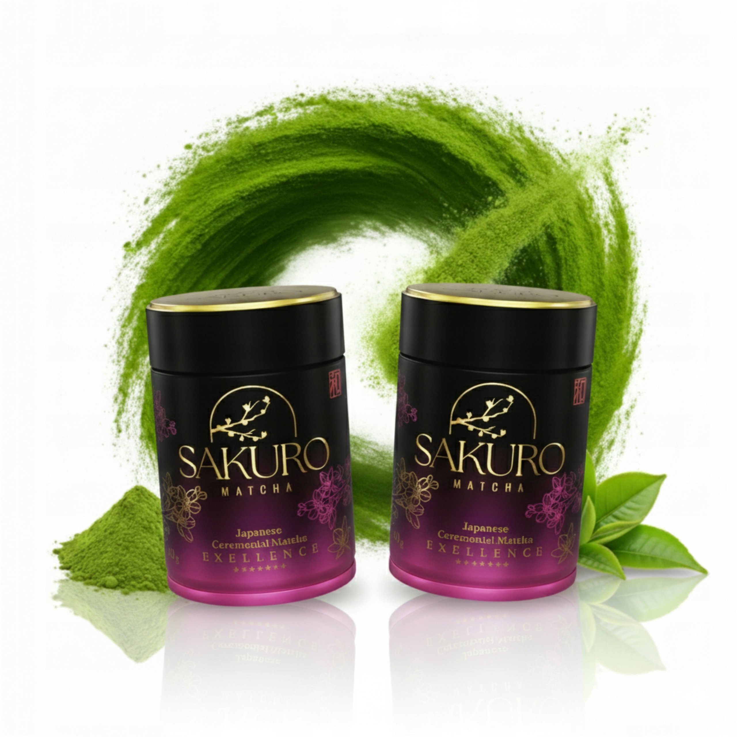 Herbata Matcha Japońska Sakuro Premium Codzienna Keto Zielona 80g