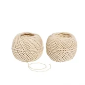 Inne akcesoria dla wędkarzy - Küchenprofi Kuchenprofi Long 50 M 2 Szt Kremowe Sznurki Wędliniarskie Bawełniane - miniaturka - grafika 1