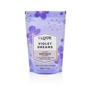 Kosmetyki do kąpieli - Scented Bath Salts kojąco-relaksująca sól do kąpieli Violet Dreams 500g - miniaturka - grafika 1