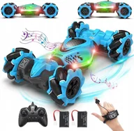 Zabawki zdalnie sterowane - ZDALNIE STEROWANY SAMOCHÓD 4WD Sterowanie Gestem Pilot RC 20km/h Niebieski - miniaturka - grafika 1