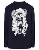 Koszulki i topy damskie - Longsleeve męski nadruk kobieta CZASZKA r.XXL - miniaturka - grafika 1