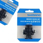 Hamulce rowerowe - Shimano r55 °C4 catridge do XTR BR-9010, Ultegra BR-6810, 105 BR-5710 czarna 2016 obręczy okładzina hamulcowa 8L398020 - miniaturka - grafika 1