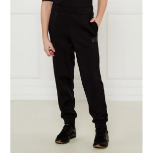 EA7 Spodnie dresowe Regular Fit - Spodnie i spodenki dla chłopców - miniaturka - grafika 1