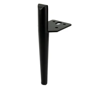 Nóżka do sofy Szpilka czarna wysokość 15 cm - Zawiasy, okucia i inne akcesoria Nóżka do sofy Szpilka czarna wysokość 15 cm - Zawiasy, okucia i inne akcesoria - miniaturka - grafika 1