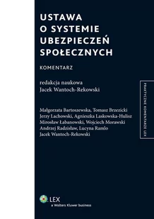 Ustawa o systemie ubezpieczeń społecznych. Komentarz - E-booki - prawo - miniaturka - grafika 1