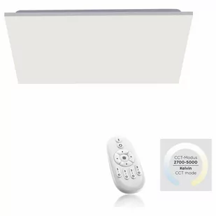 Leuchten Direkt Lampa sufitowa LED Canvas tunable white, 60 cm - Lampy sufitowe - miniaturka - grafika 1