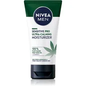 Kremy do twarzy - Nivea Men Sensitive Hemp łagodzący krem do twarzy z olejkiem konopnym dla mężczyzn 75 ml - miniaturka - grafika 1