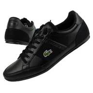 Buty sportowe męskie - Buty Lacoste Chaymon M 3502H czarne - miniaturka - grafika 1