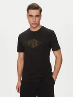 Koszulki męskie - HUGO T-Shirt Dalendi 50534934 Czarny Regular Fit - miniaturka - grafika 1