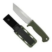 Noże - Nóż Demko FreeReign Tanto OD Green Rubberized, Satin AUS10A by Andrew Demko (FR-10A-TOD) - miniaturka - grafika 1