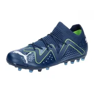 Piłka nożna - PUMA Future Match MG JR buty piłkarskie, perski niebieski biały - PRO zielony, 10 UK, Persian Blue Puma White Pro Green - miniaturka - grafika 1