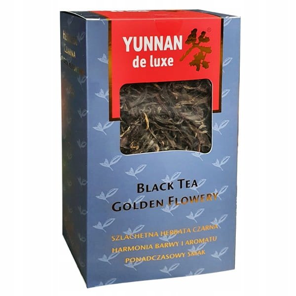 Yunnan herbata czarna golden flowery lbq-101 100g black tea
