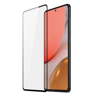 TEMPERED Dux ducis Dux Ducis 9D Glass wytrzymałe szkło hartowane 9H na cały ekran z ramką Samsung Galaxy A72 4G czarny (case friendly) - Szkła hartowane na telefon - miniaturka - grafika 1
