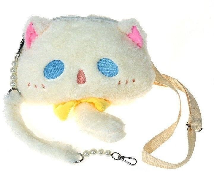 Torebka pluszowa kotek