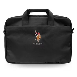 US Polo Torba USCB15PUGFLBK 16" czarna /black - Torebki damskie - miniaturka - grafika 1