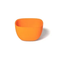 Miseczki i talerzyki dla dzieci - Avanchy La Petite Silikonowa Miseczka Dla Dziecka 4M+ Orange - miniaturka - grafika 1