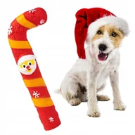 Zabawki dla psów - Zabawka dla psa świąteczna CUKIEREK GUMOWA LASKA piszcząca na święta - miniaturka - grafika 1