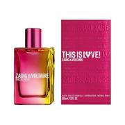 Wody i perfumy damskie - Zadig & Voltaire This is Love! Pour Elle woda perfumowana 50ml - miniaturka - grafika 1