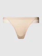 Majtki damskie - Stringi z obszyciem z koronki model ‘TAILORED COMFORT THONG’ - miniaturka - grafika 1