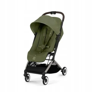 CYBEX ORFEO '25 lekki 6,3 kg wózek spacerowy samolotu Tpe Moss Khaki Green - Wózki dziecięce - miniaturka - grafika 1