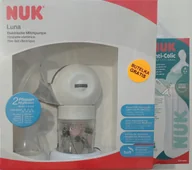 Laktatory - NUK LAKTATOR ELEKTRYCZNY DWUFAZOWY LUNA + GRATIS - miniaturka - grafika 1