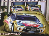 Pościel dla dzieci - Pościel 3D 160X200 Auto Samochód Sportowy Wyścigowy - miniaturka - grafika 1