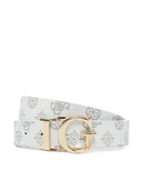 Paski - Guess Pasek Damski BW9171 P4430 Biały - miniaturka - grafika 1