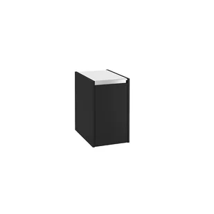 Defra Fonte B30 Szafka łazienkowa 30x50x45,1 cm czarny mat 154-B-03006 - odbiór osobisty: Kraków, Warszawa - Szafki łazienkowe - miniaturka - grafika 1