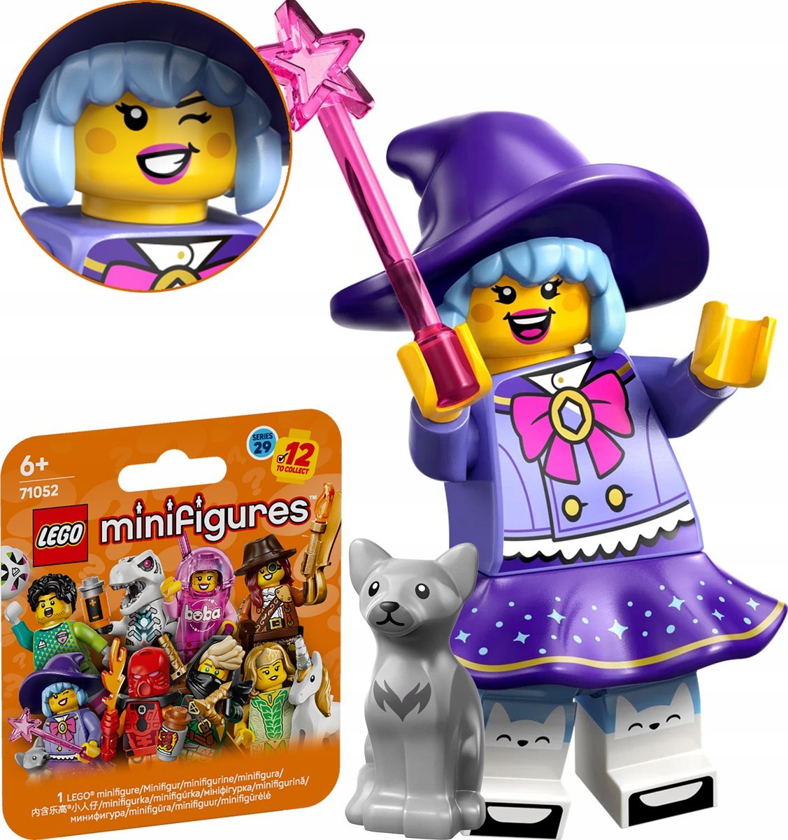 LEGO Minifigures 71052 Seria 29 UROCZA CZAROWNICA col29-10