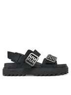 Sandały damskie - Melissa Sandały Melissa Towny Ad M 35964 Czarny - miniaturka - grafika 1