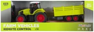 Samochody i pojazdy dla dzieci - TRAKTOR Z PRZYCZEPĄ od MEGA CREATIVE Wraz z Akcesoriami 45x18x13 - miniaturka - grafika 1