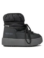Buty dla dziewczynek - Moon Boot Śniegowce Jtrack Low Nylon Wp 34300300001 Czarny - miniaturka - grafika 1