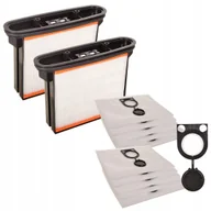 Filtry do odkurzaczy - 10x WORKI 2x FILTR odkurzacza BOSCH GAS 25 STARMIX - miniaturka - grafika 1