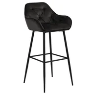 Taborety i hokery - Chair Hoker Act Silvana Greybrown+Black 104X52X53 - miniaturka - grafika 1