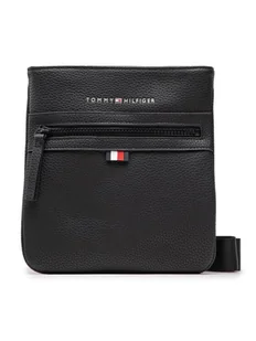 Tommy Hilfiger Saszetka Essential Pu Mini Crossover AM0AM09505 Czarny - Nerki - miniaturka - grafika 1