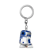 Plecaki - Funko Pop! Brelok: Gwiezdne Wojny - R2-D2 Nowość Brelok - Kolekcjonerska Mini Figurka - Wypełniacz Pończoch - Pomysł na Prezent - Oficjalny towar - Fani Filmów - Wystrój plecaka - miniaturka - grafika 1