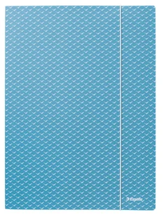 Teczka kartonowa z gumką Colour`Breeze A4 niebieska 628492 ESSELTE - Segregatory - miniaturka - grafika 5