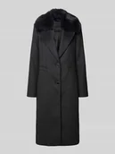 Płaszcze damskie - Płaszcz o kroju regular fit z kołnierzem z połami model ‘Karole’ - miniaturka - grafika 1