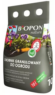 Biopon Obornik granulowany do ogrodu, worek 10l, marki - Nawozy ogrodnicze - miniaturka - grafika 1