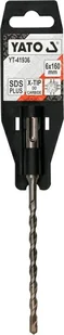 Yato WIERTŁO SDS PLUS PREMIUM 6MM/160MM Z GŁOWICĄ X-TIP DO ŻELBETU YT-41936 ZYSKAJ RABAT 30 ZŁ YT-41936 - Wiertła - miniaturka - grafika 1
