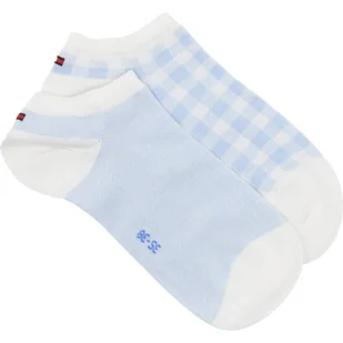 Tommy Hilfiger Skarpety 2-pack BIRDSEYE GINGHAM - Skarpetki damskie - miniaturka - grafika 1