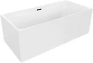 Wanny - Mexen Nita wanna wolnostojąca 170 x 80 cm, biała, przelew czarny - 52091708000-70 - miniaturka - grafika 1