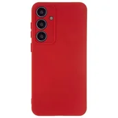 Etui i futerały do telefonów - Etui TECTO SHIELD Silicon Soft do Samsung Galaxy S24+ Czerwony - miniaturka - grafika 1