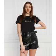 Koszulki i topy damskie - Patrizia Pepe T-shirt | Regular Fit - miniaturka - grafika 1